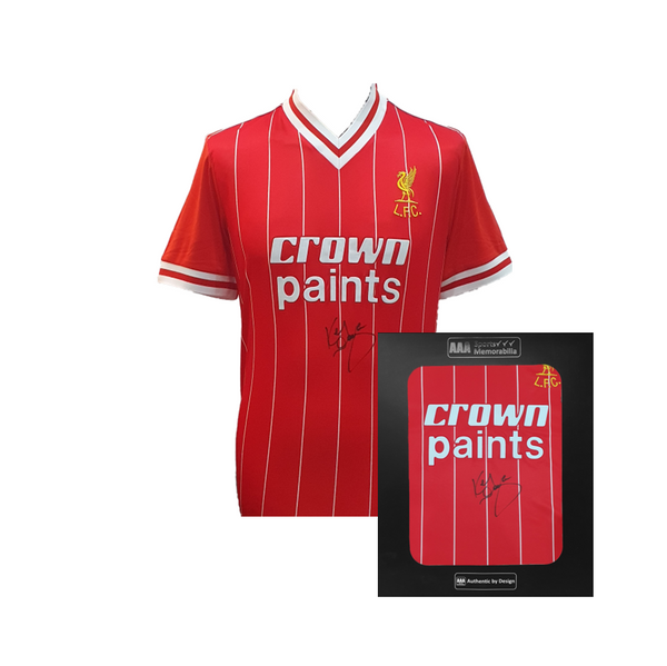 Kenny Dalglish Front Signed 1982-83 Liverpool Home Shirt – AAA