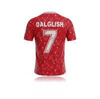 Kenny Dalglish Hand Signed 1989 Liverpool FC #7 Home Shirt in AAA Gift Box