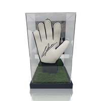 Alisson Becker Hand Signed Black/White Nike Goalkeepers Glove In Deluxe Acrylic Display Case