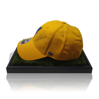 Alisson Becker Hand Signed Brazil '47 Cap in In Deluxe Montage Deluxe Acrylic Display Case