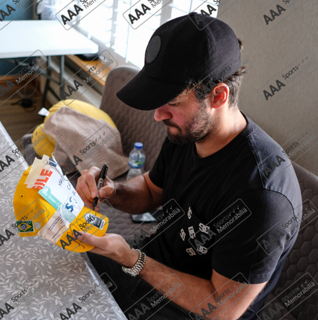 Alisson Becker Hand Signed Brazil '47 Cap in In Deluxe Montage Dome Frame