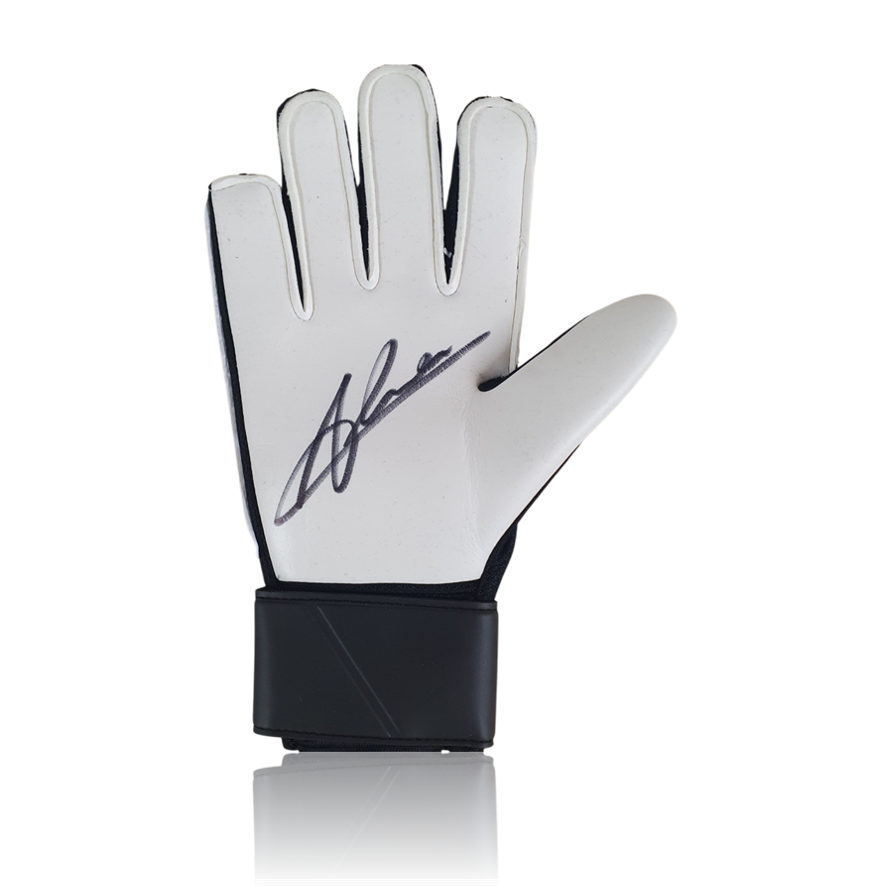 Alisson Becker Hand Signed Black Nike Match Goalkeepers Glove