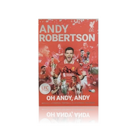 Andy Robertson Hand Signed LFC Icons Programme in Deluxe Classic Frame