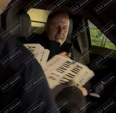 Arne Slot Hand Signed ANFIELD ROAD Sign