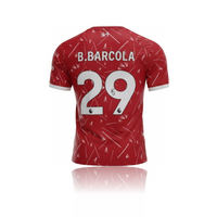 Bradley Barcola Hand Signed Liverpool 2026-27 Home Shirt in AAA Gift Box