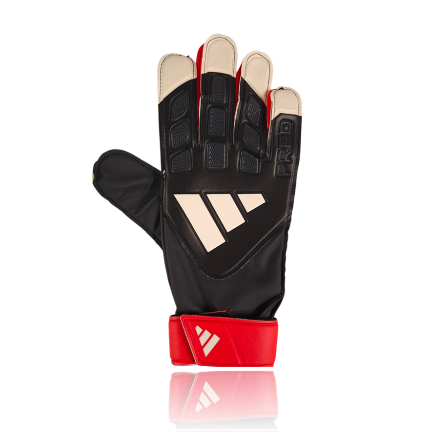 Bruce Grobbelaar Hand Signed RED/WHITE/BLACK Goalkeepers Glove.