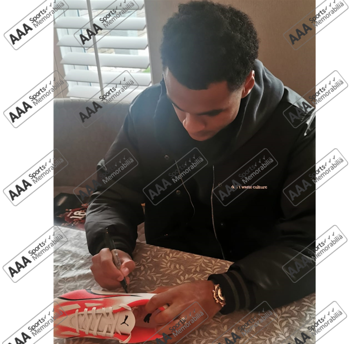 Cody Gakpo Hand Signed WHITE Football Boot