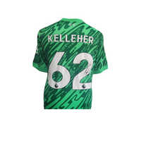 Caoimhin Kelleher Hand Signed Liverpool 2024-25 Green Keeper Shirt in AAA Gift Box