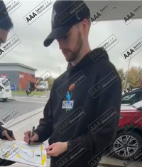 Caoimhin Kelleher Hand Signed Liverpool 2024-25 Green Keeper Shirt in Deluxe Classic Frame