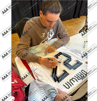 Darwin Nunez Hand Signed Liverpool 2022-23 Away Shirt in Deluxe Classic Frame