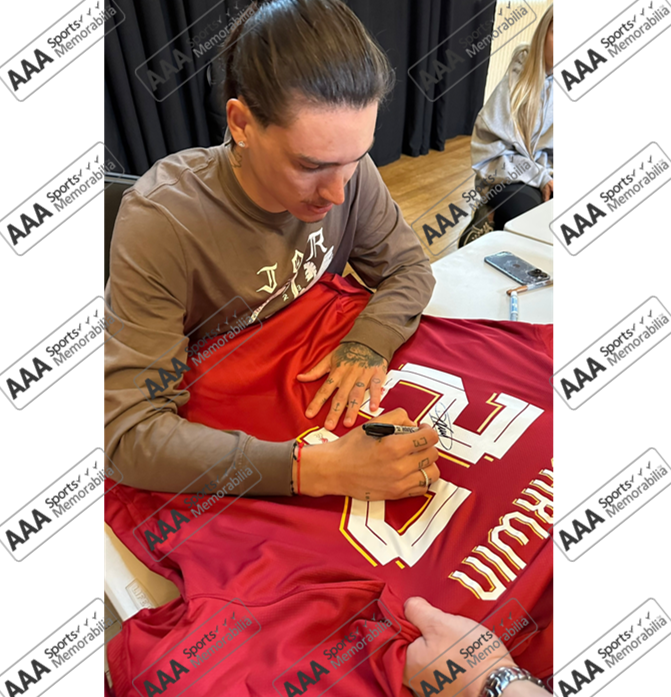 Darwin Nunez Hand Signed Liverpool 2022-23 Home Shirt in AAA Gift Box