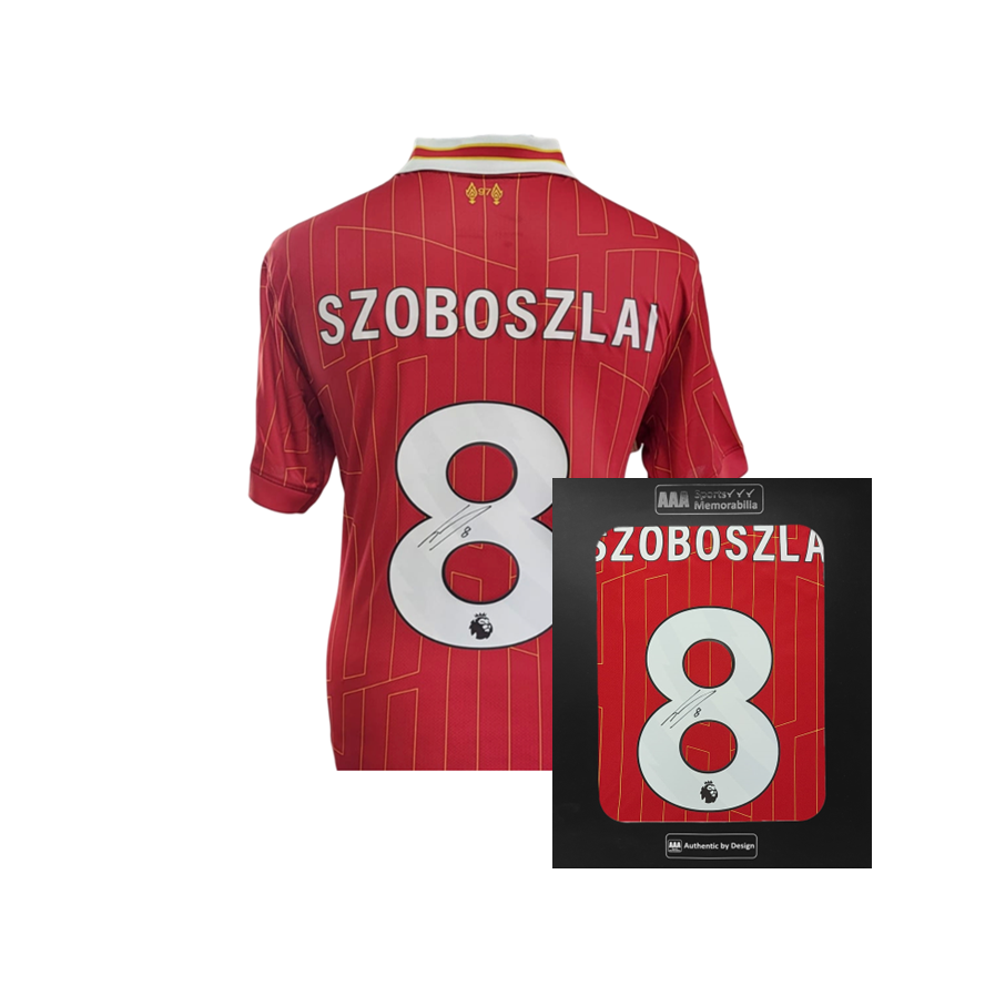 Liverpool ソボスライ　XL 💥Adrenalyn Xl Plus 2025 Szoboszlai Signature Card #398 Liverpool