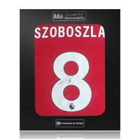 Dominik Szoboszlai Hand Signed Liverpool 2025-26 Home Shirt in AAA Gift Box