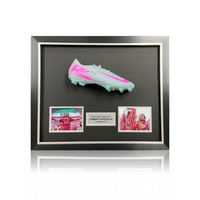 Dominik Szoboszlai Hand Signed Nike Football Boot In Deluxe Classic Dome Frame (Copy)