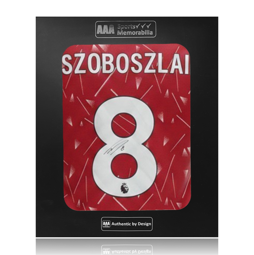 Dominik Szoboszlai Hand Signed Liverpool 2026-27 Home Shirt in AAA Gift Box