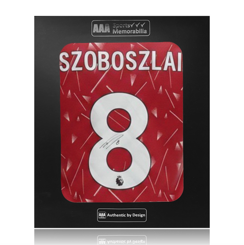Dominik Szoboszlai Hand Signed Liverpool 2026-27 Home Shirt in AAA Gift Box