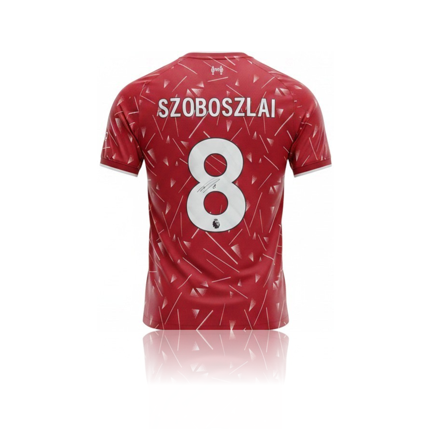 Dominik Szoboszlai Hand Signed Liverpool 2026-27 Home Shirt in AAA Gift Box