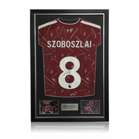 Dominik Szoboszlai Hand Signed Liverpool 2026-27 Home Shirt in Deluxe Classic Frame