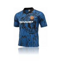 Eric Cantona Hand Signed Manchester United 1992/93 Away Shirt in AAA Gift Box