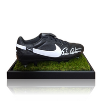 Eric Cantona Hand Signed NIKE Football Boot in Deluxe Acrylic Display Case