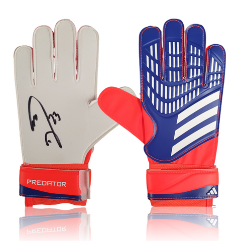 Emiliano Martínez Hand Signed Adidas Predator Goalkeepers Glove In Deluxe Montage Framing