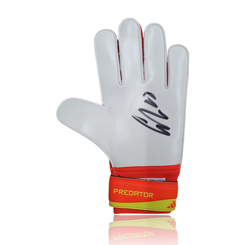 Gianluigi Donnarumma Hand Signed Adidas Predator Goalkeepers Glove