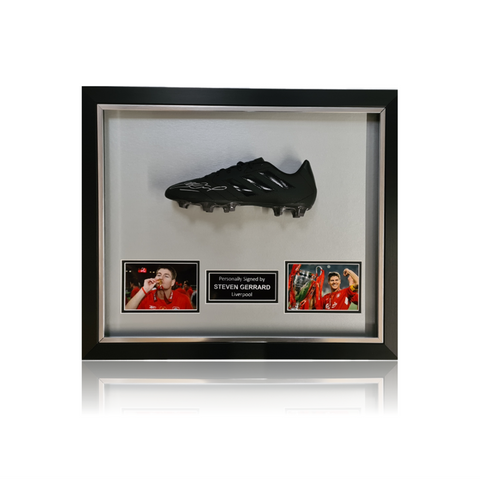 www.SignedMemorabiliaShop.co.uk Signed Steven Gerrard Shirt Liverpool  *AFTAL DEALER COA* : : Sports & Outdoors