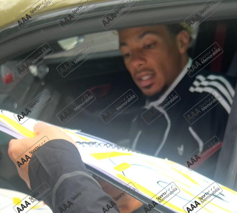 Hugo Ekitike Hand Signed Liverpool 2025-26 Home Shirt in Deluxe Classic Frame