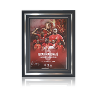 Ibrahima Konaté Hand Signed 12" X 16" Montage in Classic Frame