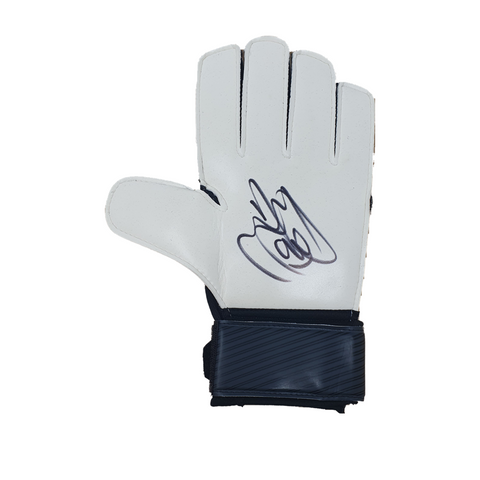 David James Hand Signed BLACK Umbro Goalkeepers Glove.