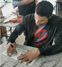 David James Hand Signed ‘Anfield Road’ Metal Sign