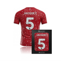 Jeremy Jacquet Hand Signed Liverpool 2026-27 Home Shirt in AAA Gift Box