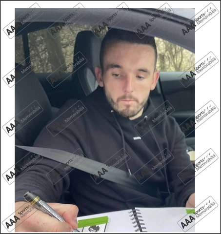 John McGinn Hand Signed Aston Villa 2025-26 Home Shirt in AAA Gift Box