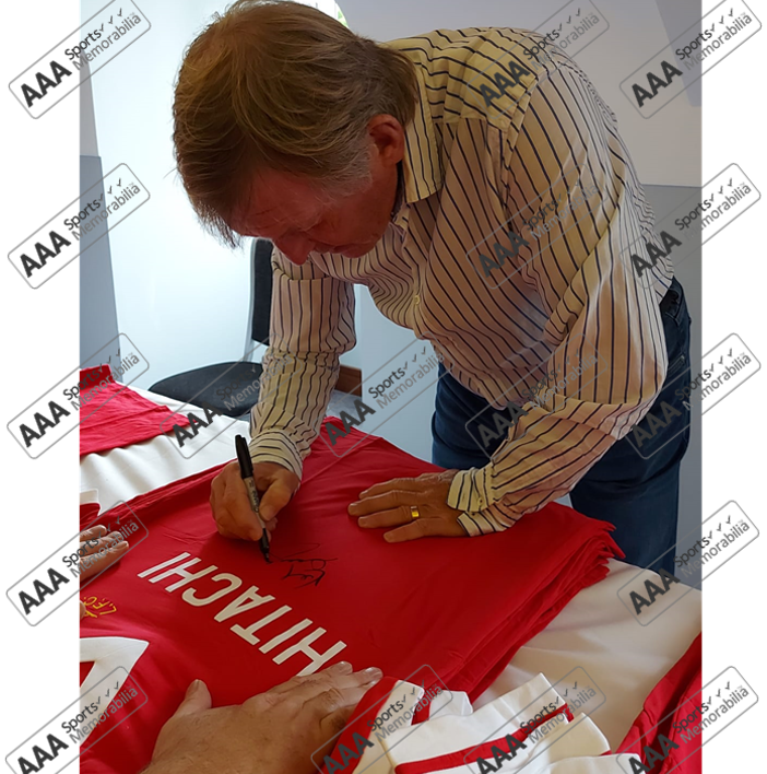 Kenny Dalglish 1979 Liverpool Red Home Shirt in Deluxe Classic Frame