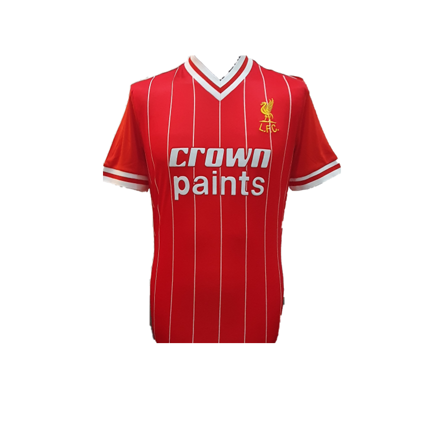 Kenny Dalglish Hand Signed #7 1982-83 Liverpool FC Home Shirt In Deluxe Classic Frame