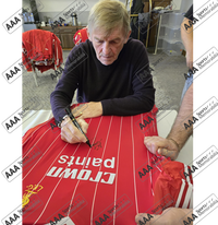 Kenny Dalglish Front Signed 1982-83 Liverpool Home Shirt In Deluxe Classic Frame