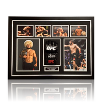 Khabib Nurmagomedov Hand Signed MMA Glove in Deluxe Classic Frame