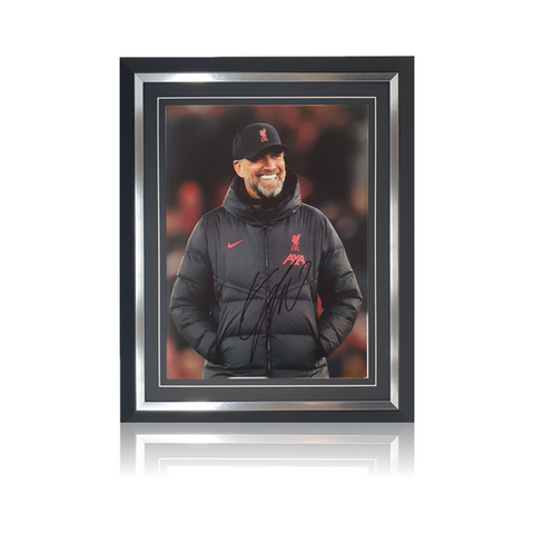 Jurgen Klopp Hand Signed 12" X 16" Photograph D In Classic Frame