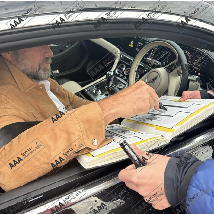 Signed jurgen best sale klopp memorabilia