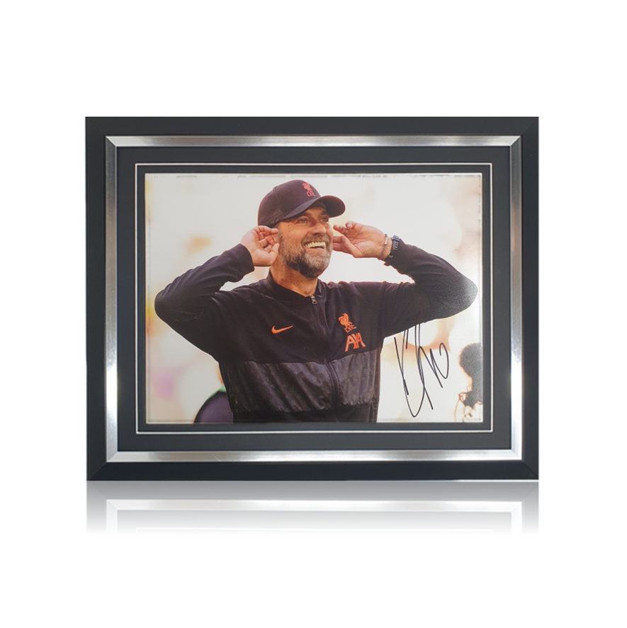 Jurgen Klopp Hand Signed 12" X 16" Photograph I In Classic Frame