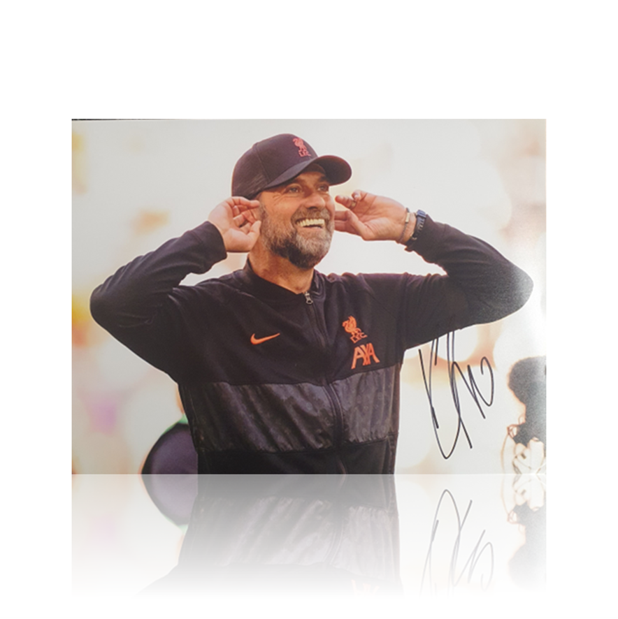 Jurgen Klopp Hand Signed 12" X 16" Photograph I In Classic Frame
