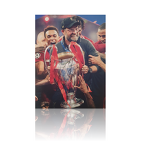 Jurgen Klopp Hand Signed 12" X 16" Photograph UCL In Classic Frame