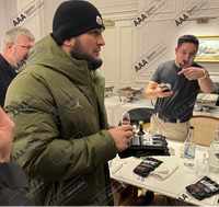 Khabib Nurmagomedov Hand Signed MMA Glove in Deluxe OCTAGON Display Case