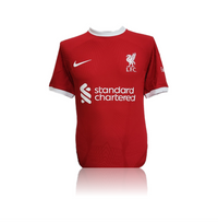 Jurgen Klopp Hand Signed Liverpool 2023-24 Home Shirt in AAA Gift Box