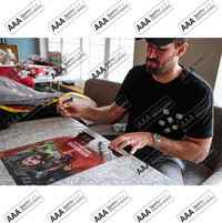 Alisson Becker Hand Signed 12" x16" Montage In Classic Frame.