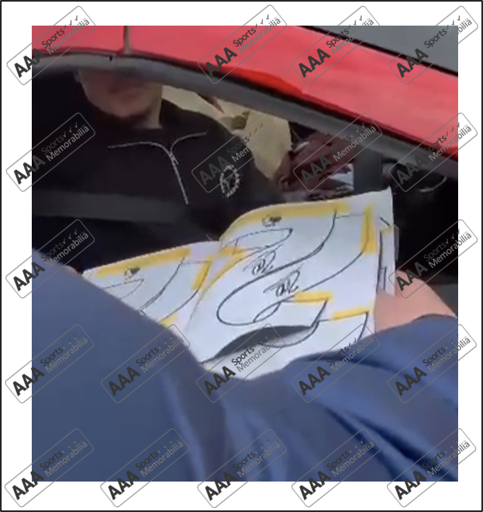 Morgan Rogers Hand Signed Aston Villa 2025-26 Home Shirt in AAA Gift Box