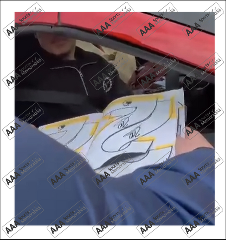 Morgan Rogers Hand Signed Aston Villa 2025-26 Home Shirt in AAA Gift Box