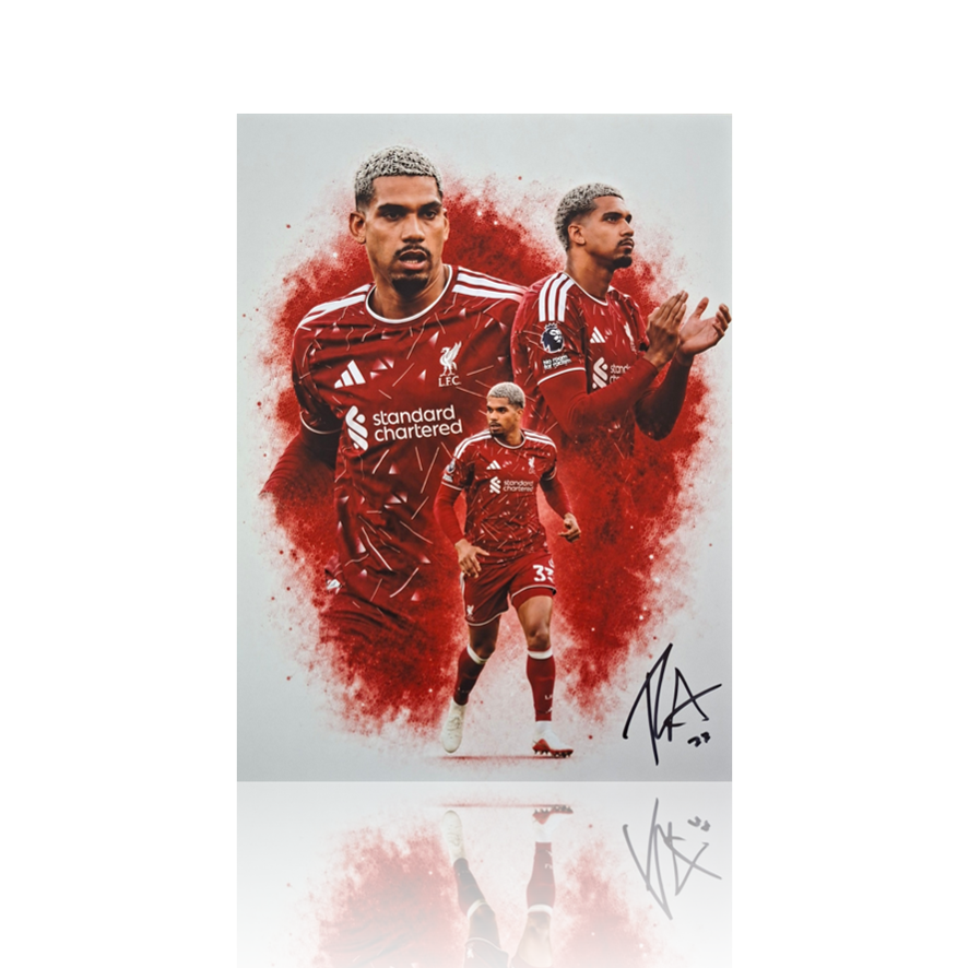 Ronald Araujo Hand Signed 12" x16" Montage