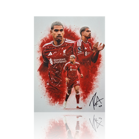 Ronald Araujo Hand Signed 12" x16" Montage