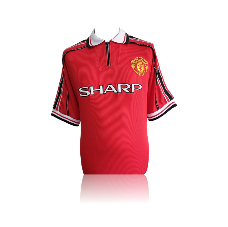 Ryan Giggs Hand Signed Manchester United 1998/99 Home Shirt in AAA Gift Box